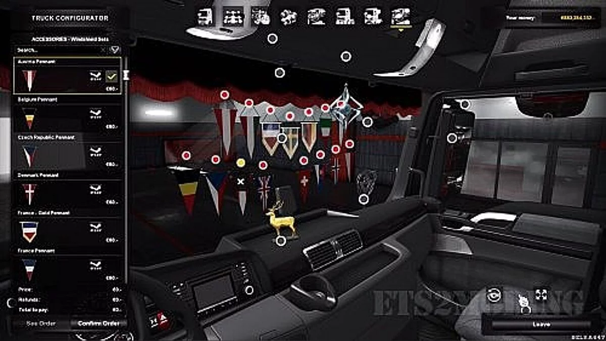 Euro Truck Simulator 2 — Открытые детали с ивентов [1.0]