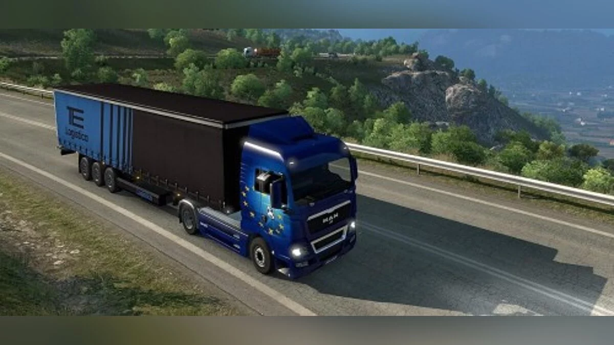 Euro Truck Simulator 2 — Переделанная физика грузовиков [6.1.1]