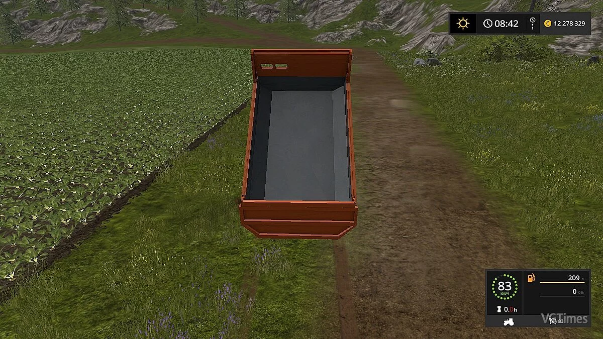 Farming Simulator 17 — Грузовик КАМАЗ 43255 [1.2]