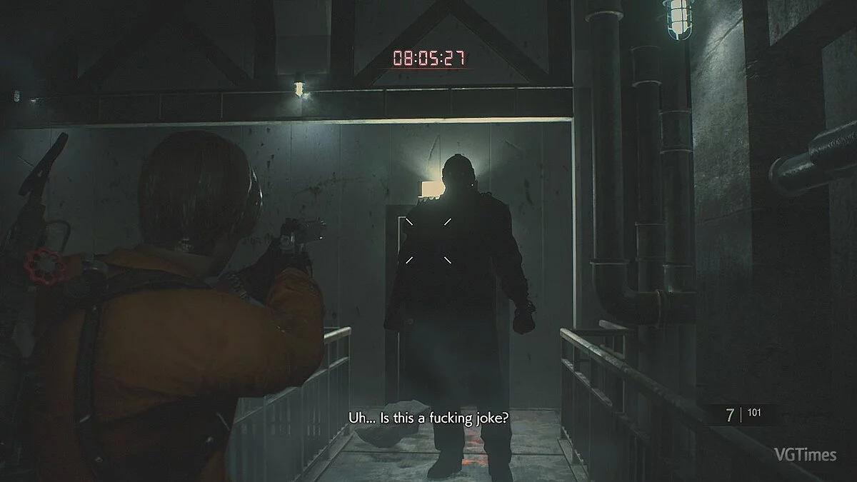 Resident Evil 2 — Джейсон Вурхез вместо Тирана [1.0]