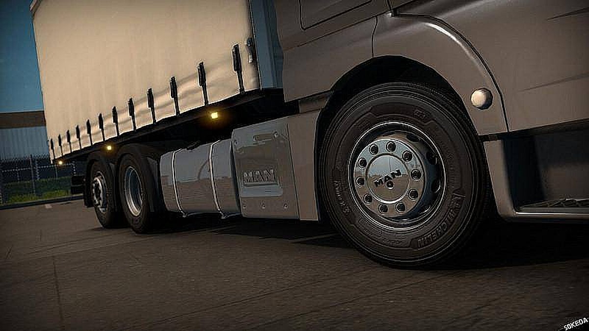 Euro Truck Simulator 2 — Пак колёс для грузовиков и прицепов [1.0] (v1.32.x - 1.34.x)