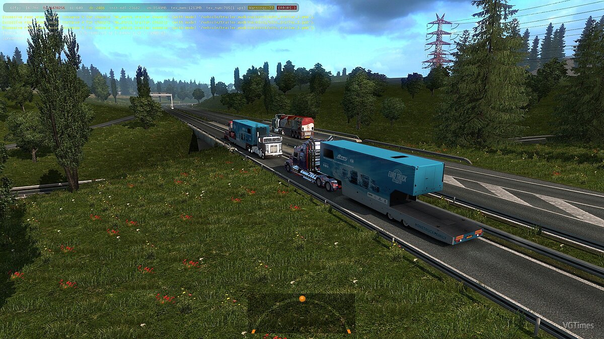 Euro Truck Simulator 2 — Автогонки SCS ETRC к трафику AI [1.0]