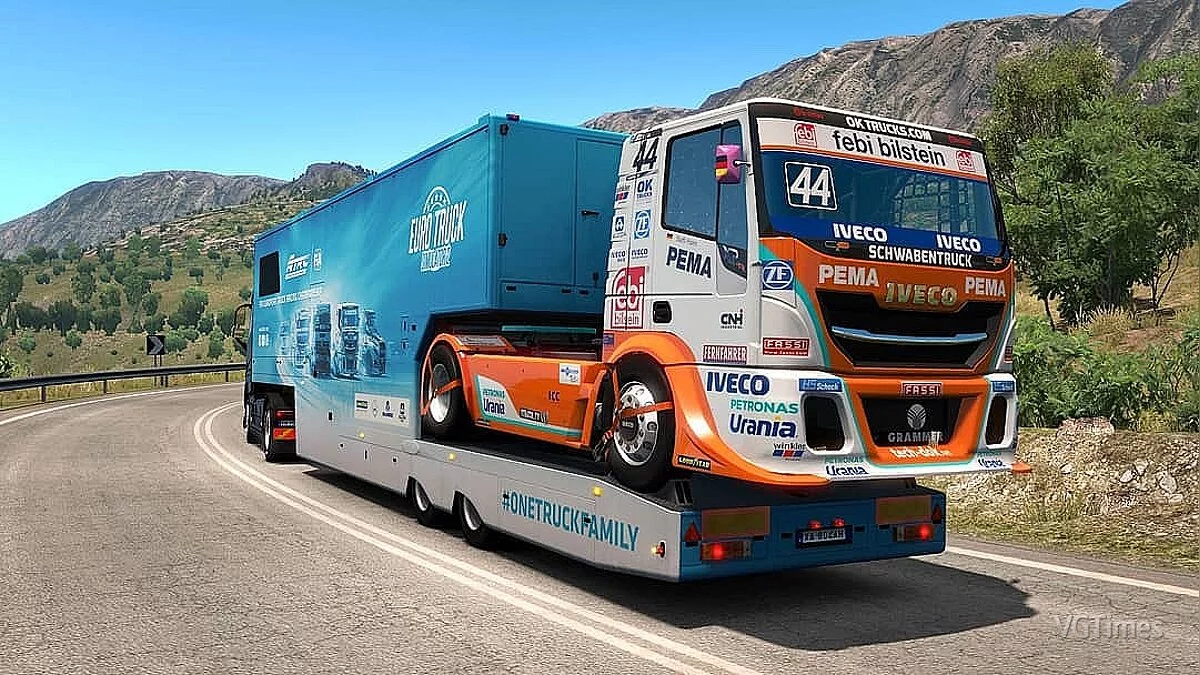 Euro Truck Simulator 2 — Трейлер SCAB ETRC [1.1]