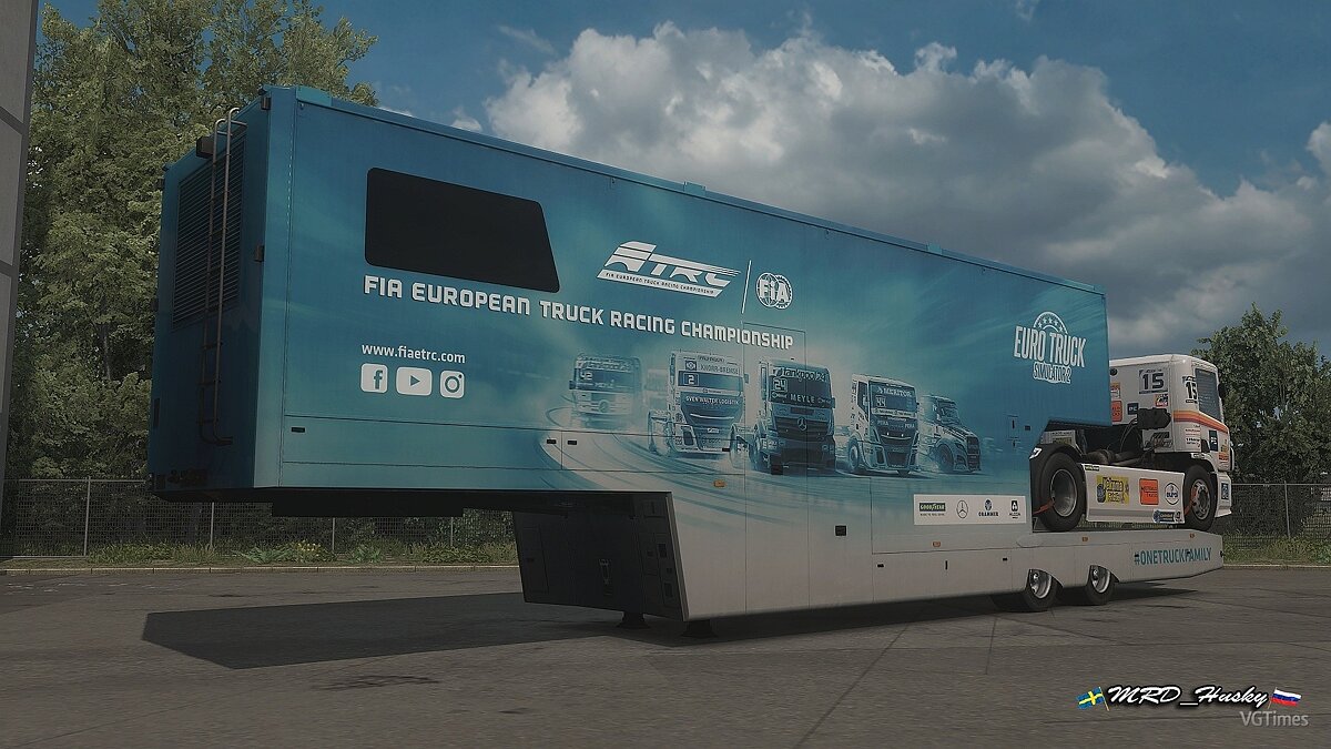 Euro Truck Simulator 2 — Трейлер SCAB ETRC [1.1]