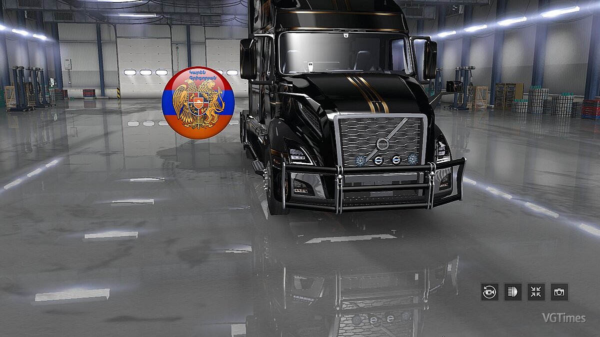 American Truck Simulator — Новые кенгурятники для грузовика Volvo VNL 2018 [1.0]
