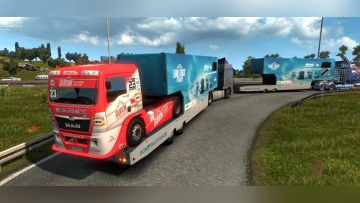 Euro Truck Simulator 2 — Автогонки SCS ETRC к трафику AI [1.0]