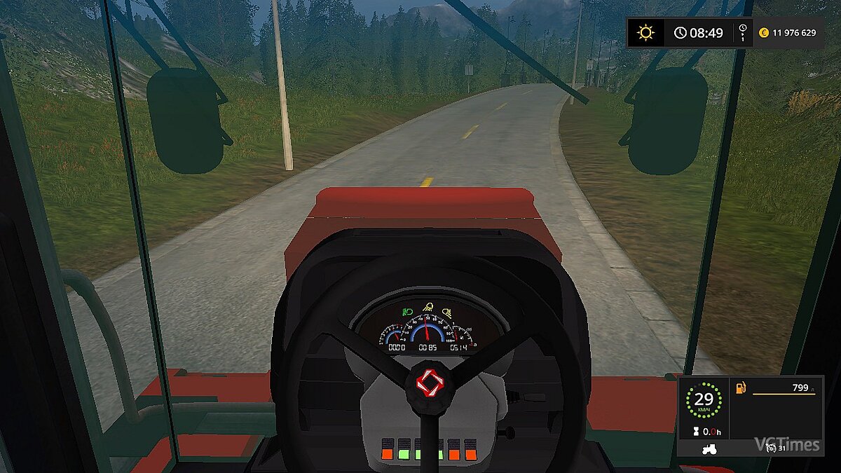 Farming Simulator 17 — Трактор КИРОВЕЦ К-744Р4 [2.7] / Моды и скины