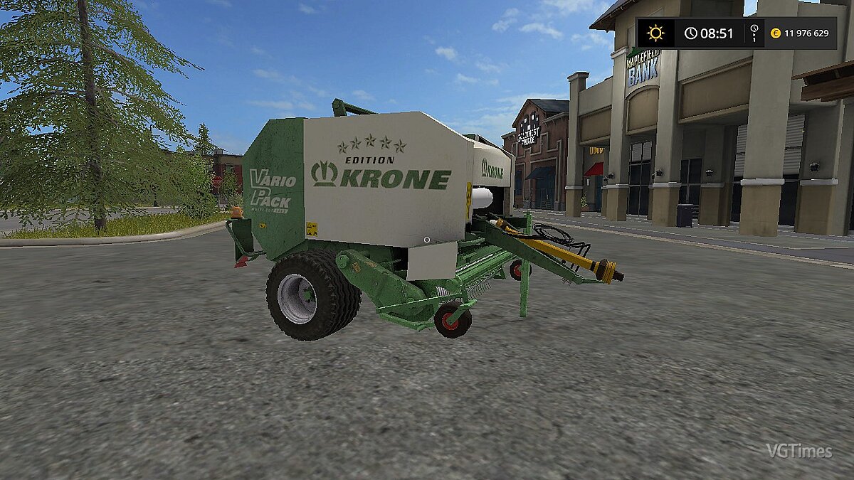 Farming Simulator 17 — Пресс-подборщик Krone Vario Pack 1500 MC [1.0]