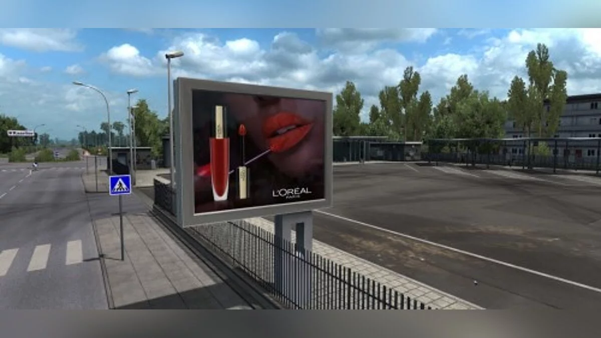 Euro Truck Simulator 2 — Реальная реклама на стендах [1.5] (v1.31.x - 1.34.x)