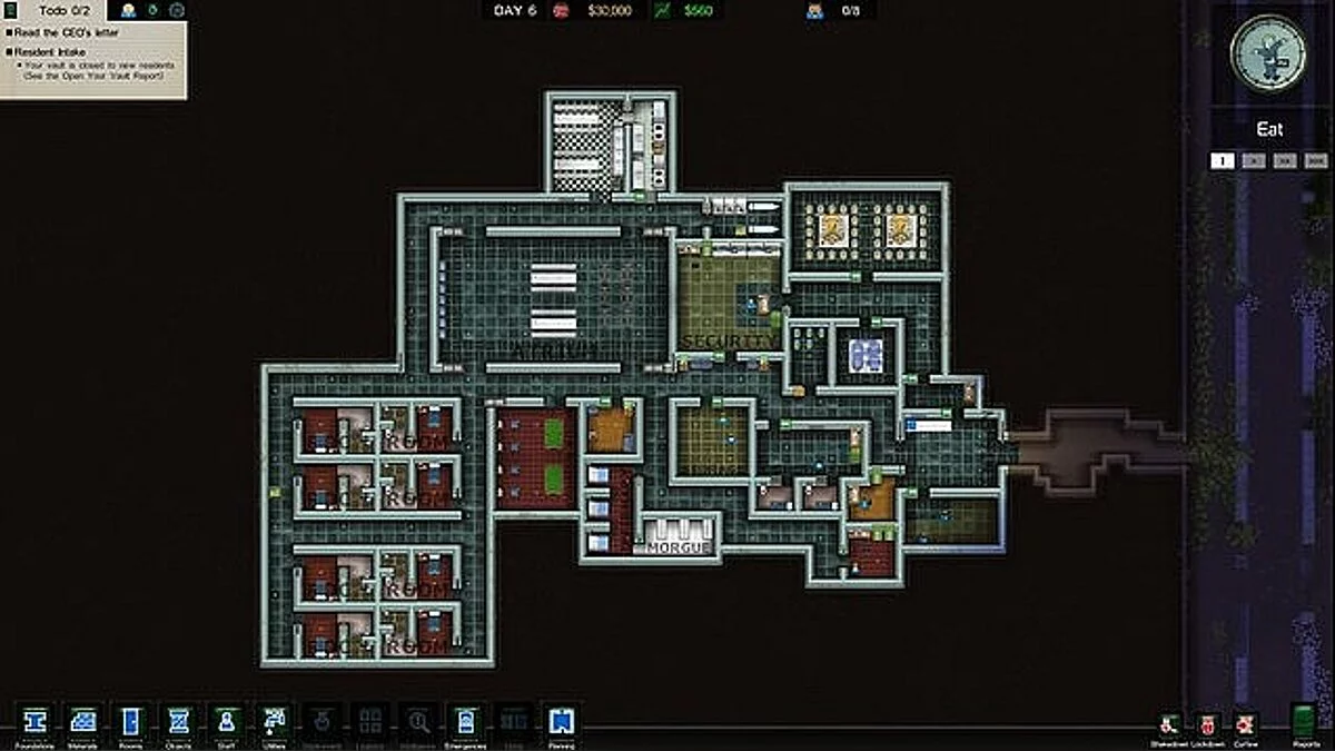 Prison Architect — Убежище из Fallout