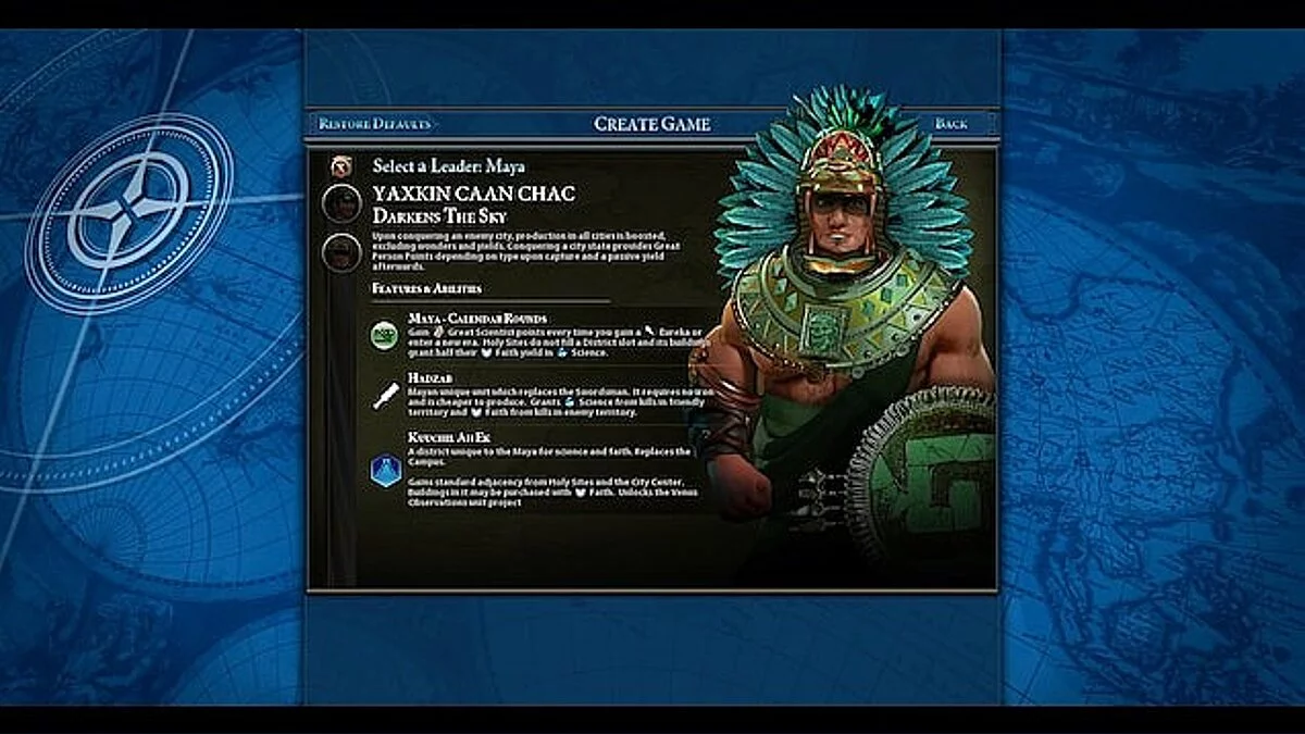 Sid Meier's Civilization 6 — Майя: Икин-Чан-Кавиль и Пакаль