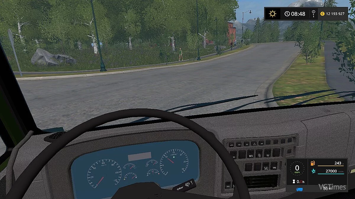 Farming Simulator 17 — Самосвал КамАЗ 45143 [2.0]