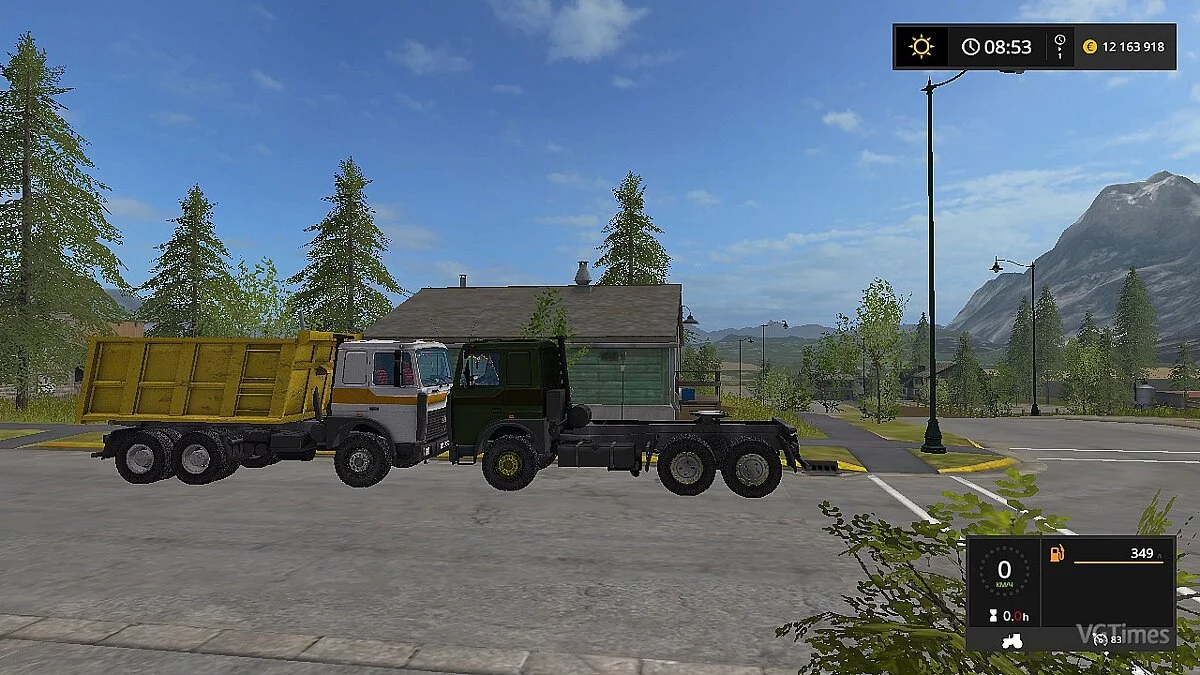 Farming Simulator 17 — Самосвал МАЗ 5516X5-480-050 [1.0]