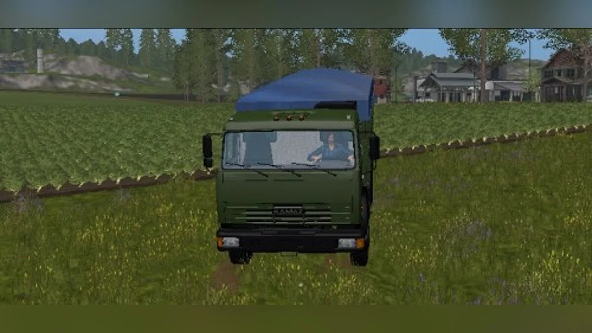 Farming Simulator 17 — Самосвал КамАЗ 45143 [2.0]