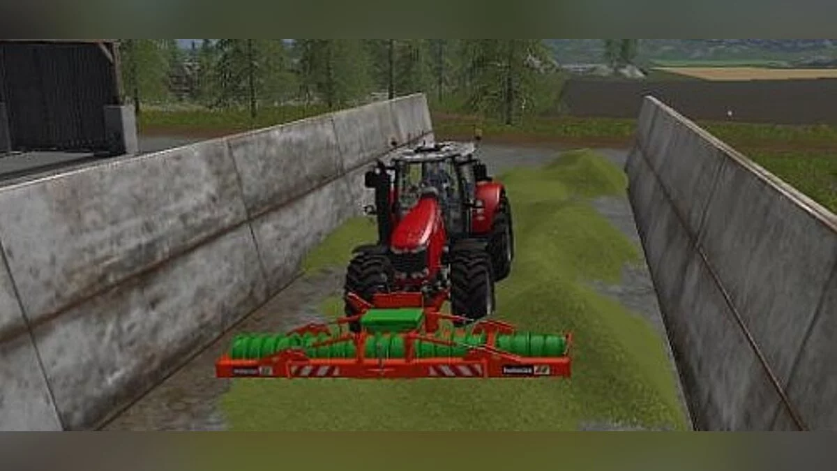 Farming Simulator 17 — Уплотнителя силосной массы HOLARAS STEGO 500 [1.0]