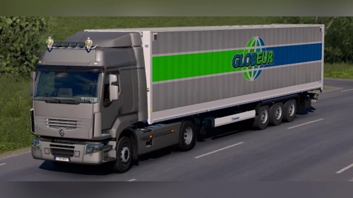 Euro Truck Simulator 2 — Новые звуки для Renault Premium (Renault Premium Reworked Sound) [1.34]