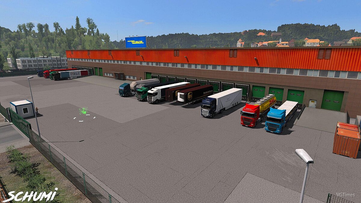 Euro Truck Simulator 2 — Грузовики на базы компаний (Company Addon) [1.1] (v1.34.x)