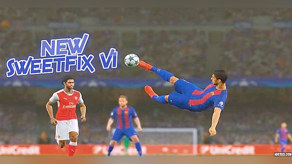 Pro Evolution Soccer 2017 — SweetFX – графический мод с насыщенными цветами