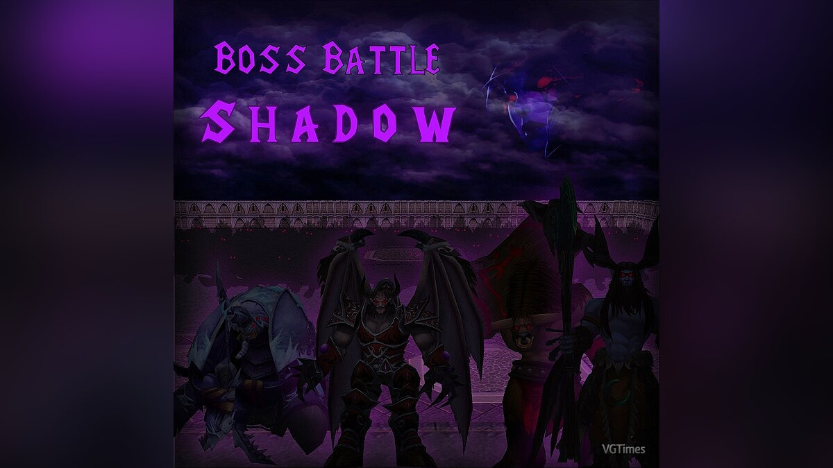 Warcraft 3: Reign of Chaos — Карта Boss Battle: Shadow (жанр - Hero Arena) [1.0]