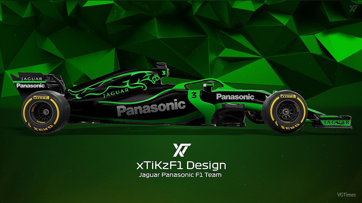 F1 2018 — Концепция Jaguar PANASONIC