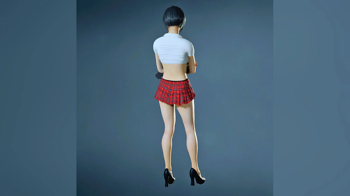 Resident Evil 2 — Откровенный костюм школьницы для Ады