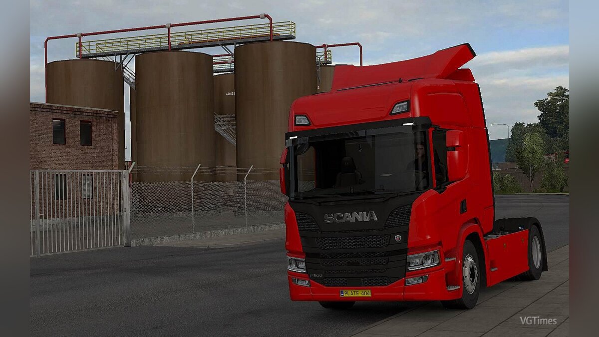 Euro Truck Simulator 2 — Шасси Scania P для стоковой Scania R 2016 NextGen