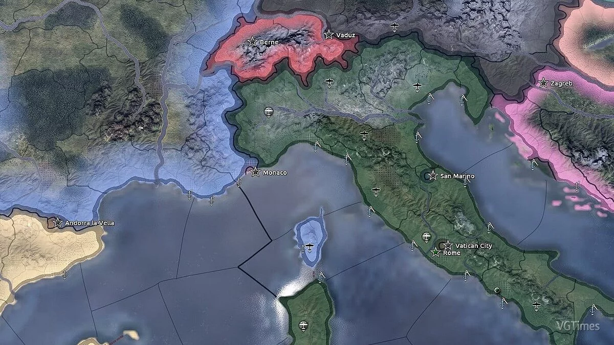 Hearts of Iron 4 — Точная карта 1.6.0