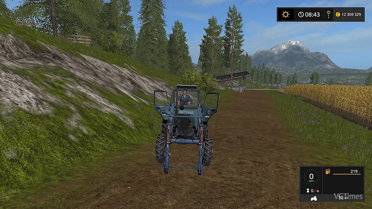 Farming Simulator 17 — Трактор МТЗ 82 ПКУ [1.1]