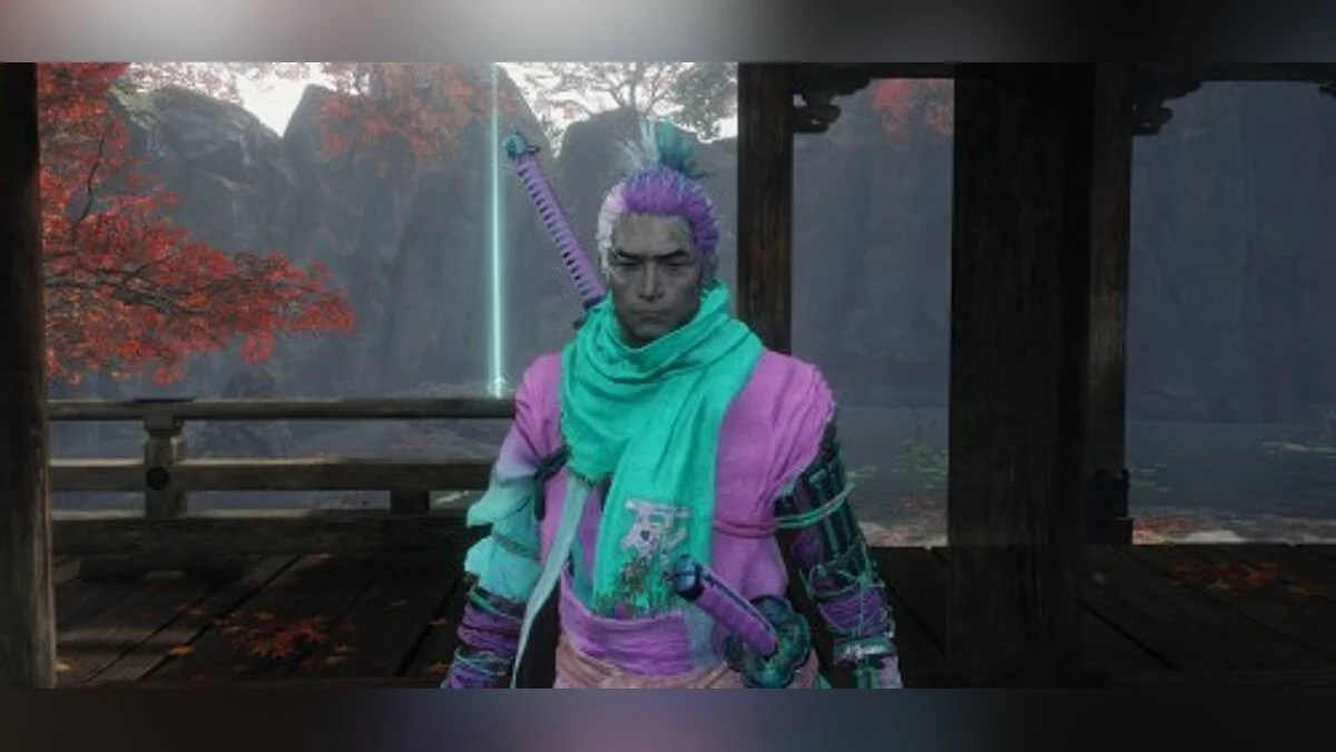 Sekiro: Shadows Die Twice — Костюм в стиле "вапорвейв" (Vaporwave Set) [1.0]