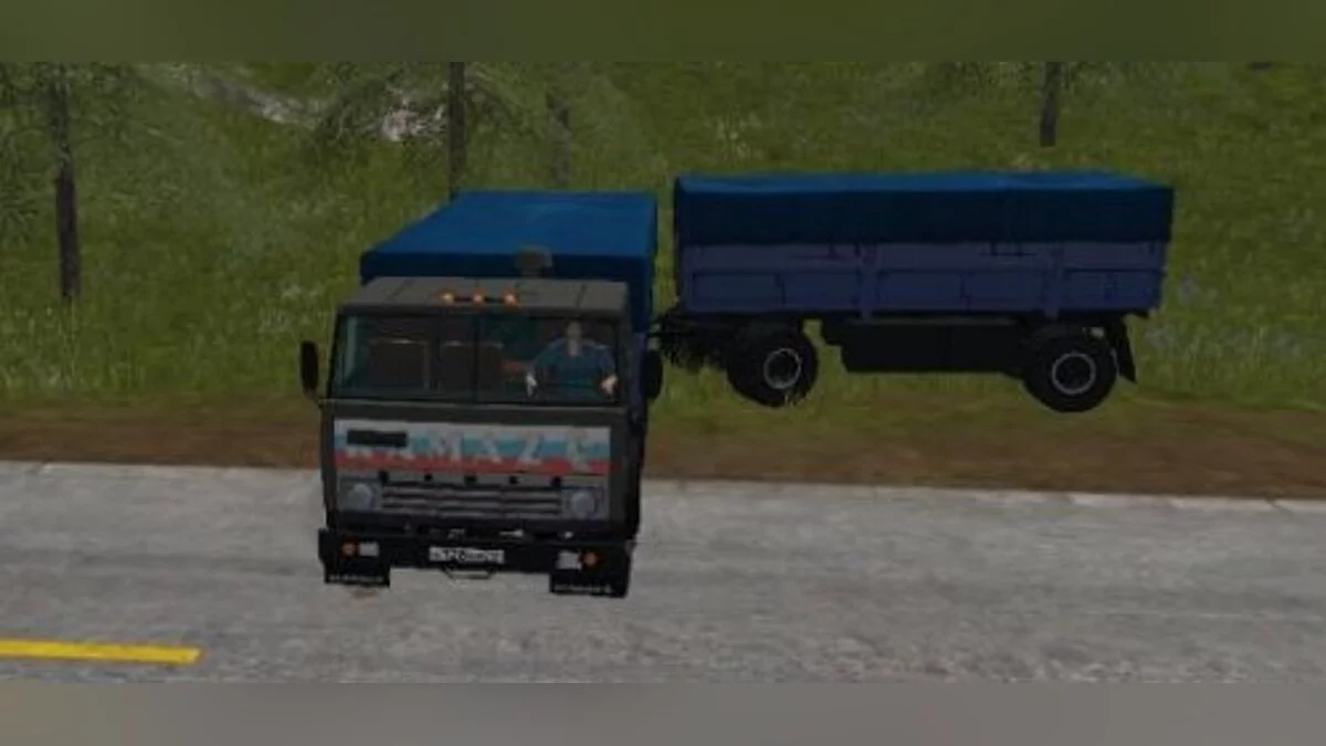 Farming Simulator 17 — Грузовой тягач КАМАЗ 53212 [2.2]