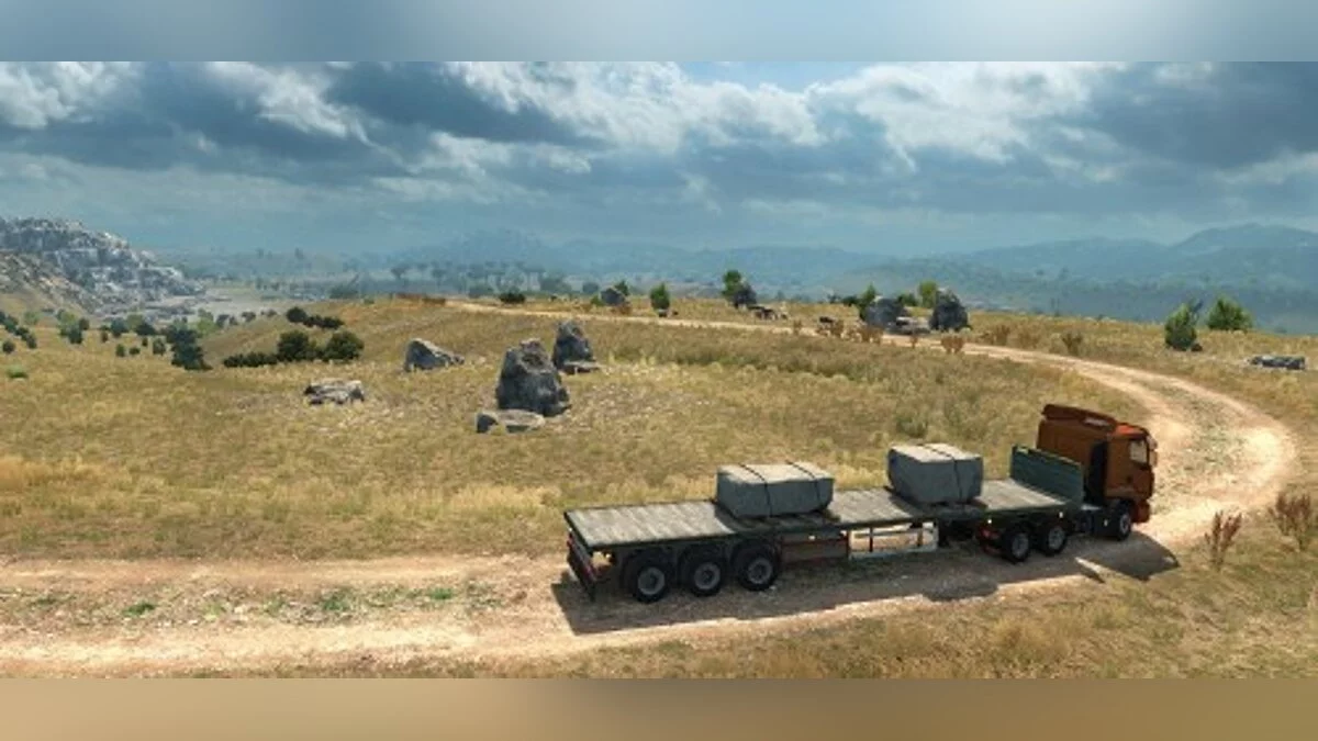 Euro Truck Simulator 2 — Прицеп самосвал MARAL Reworked [1.34.x]