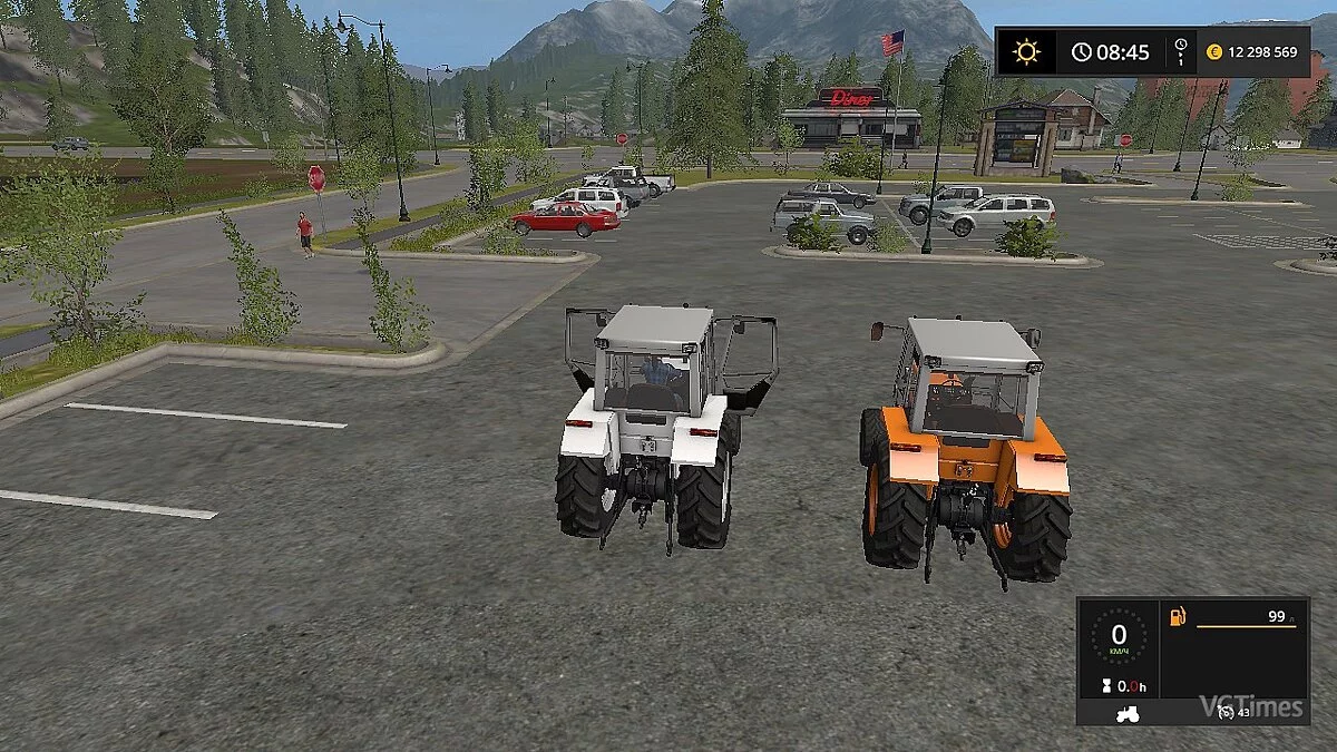 Farming Simulator 17 — Комбайн MASSEY FERGUSON 698 Loader Mounting [1.0]