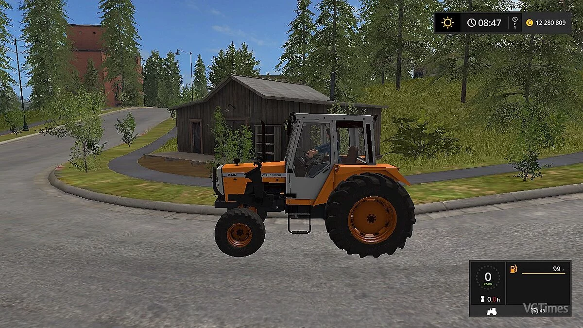 Farming Simulator 17 — Комбайн MASSEY FERGUSON 698 Loader Mounting [1.0]