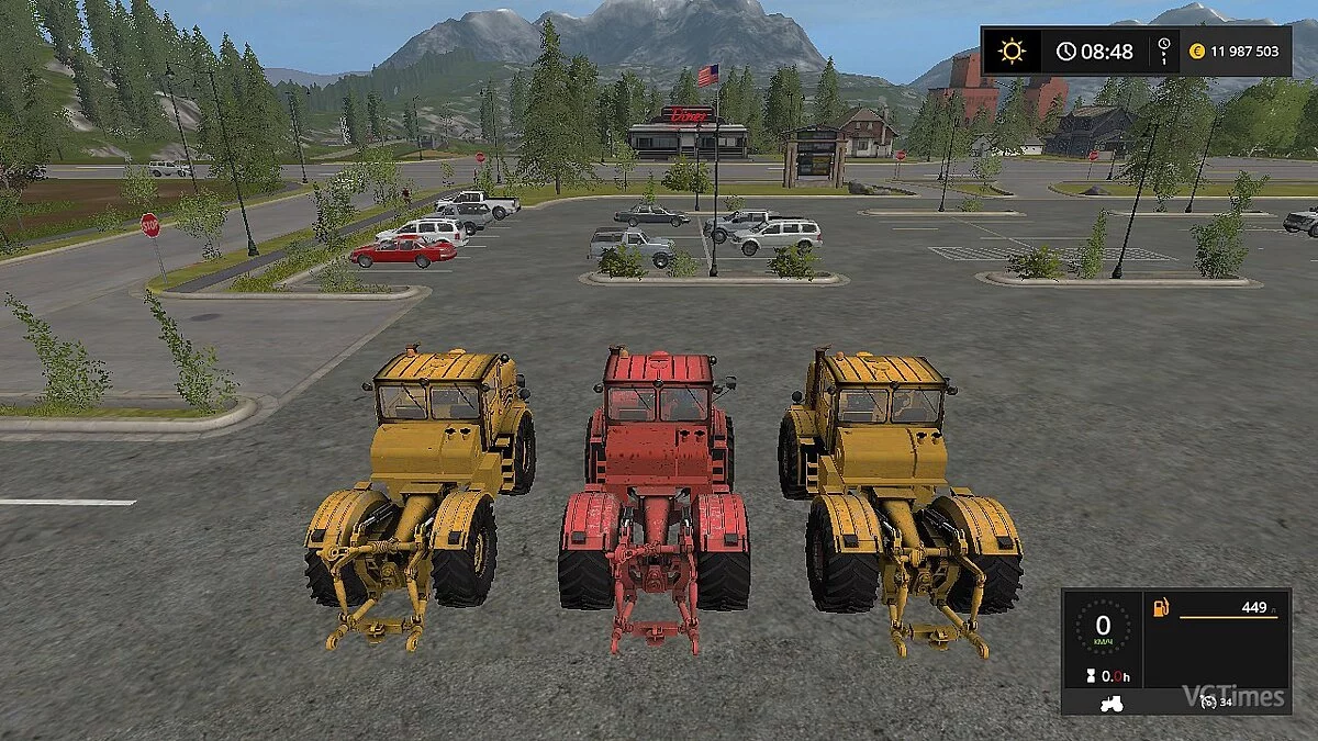 Farming Simulator 17 — Кировец К-700 "Горбатый" [1.0]