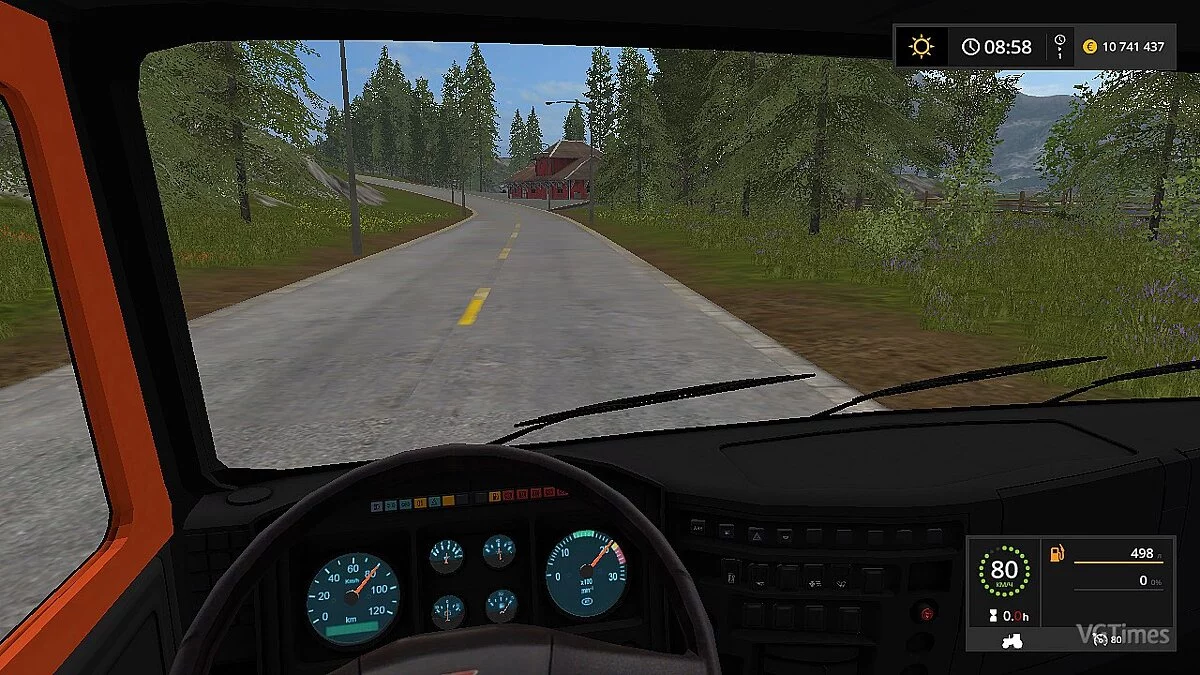 Farming Simulator 17 — Грузовик КамАЗ 45144 [2.1]