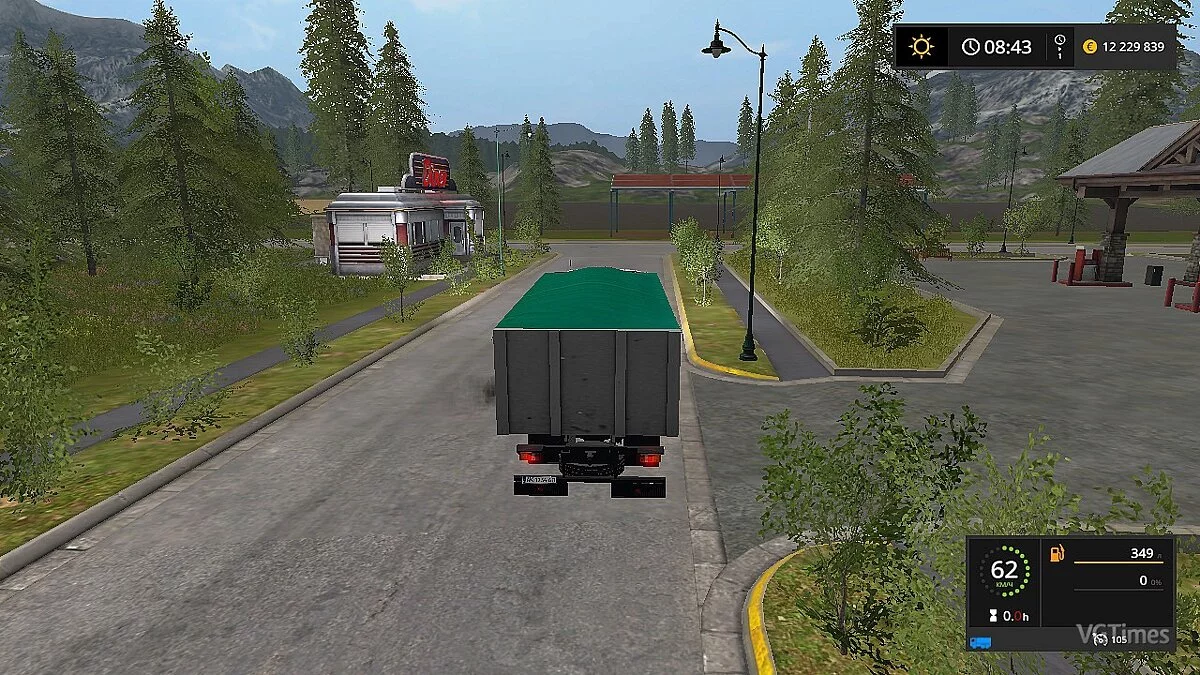 Farming Simulator 17 — МАЗ-6303 и прицеп V1.3.0.01