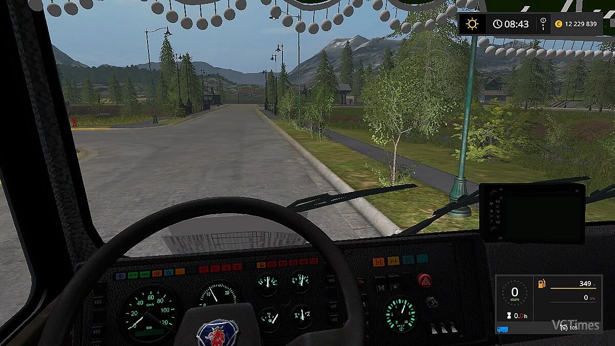 Farming Simulator 17 — МАЗ-6303 и прицеп V1.3.0.01