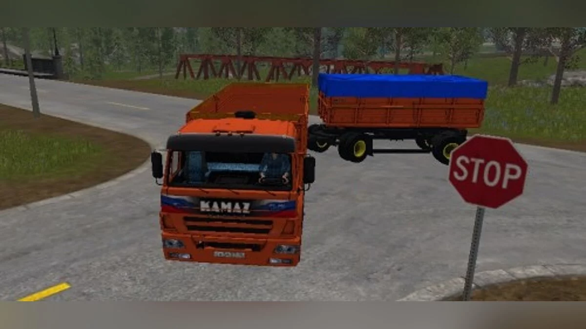Farming Simulator 17 — Грузовик КамАЗ 45144 [2.1]