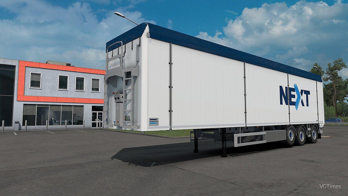Euro Truck Simulator 2 — Knapen K100 – качественный прицеп