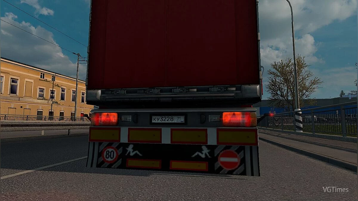 Euro Truck Simulator 2 — Шрифт Российских номерных знаков SCS для карты RusMap