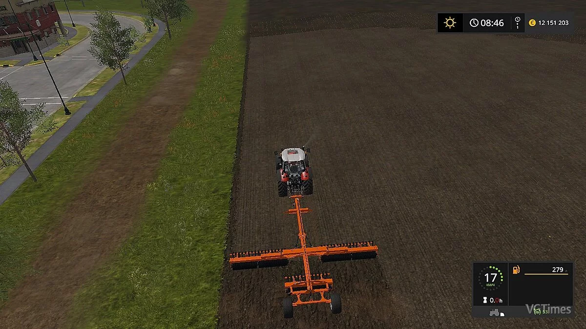 Farming Simulator 17 — Культиватор LAUMETRIS TVLL-8 [2.0]