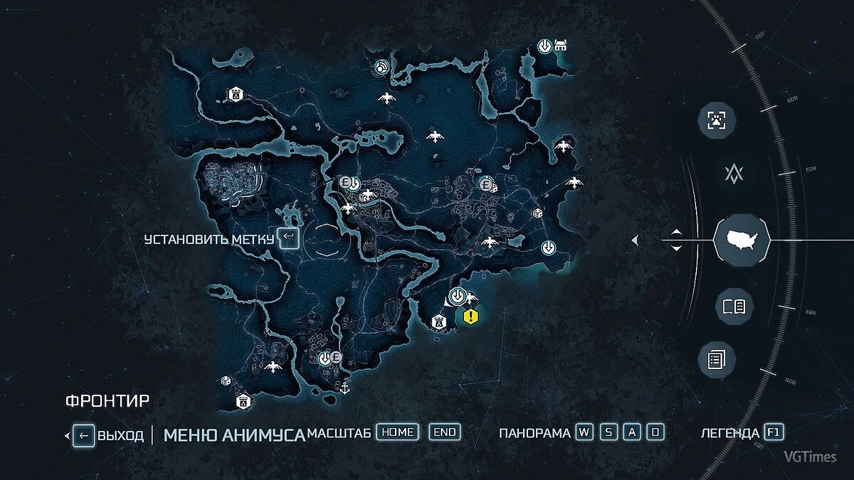 Assassin's Creed 3 — Сохранение (Фронтир, Бостон, Нью-Йорк - открыты на 100%. Начало 10 главы. Всё выполнено и собрано)