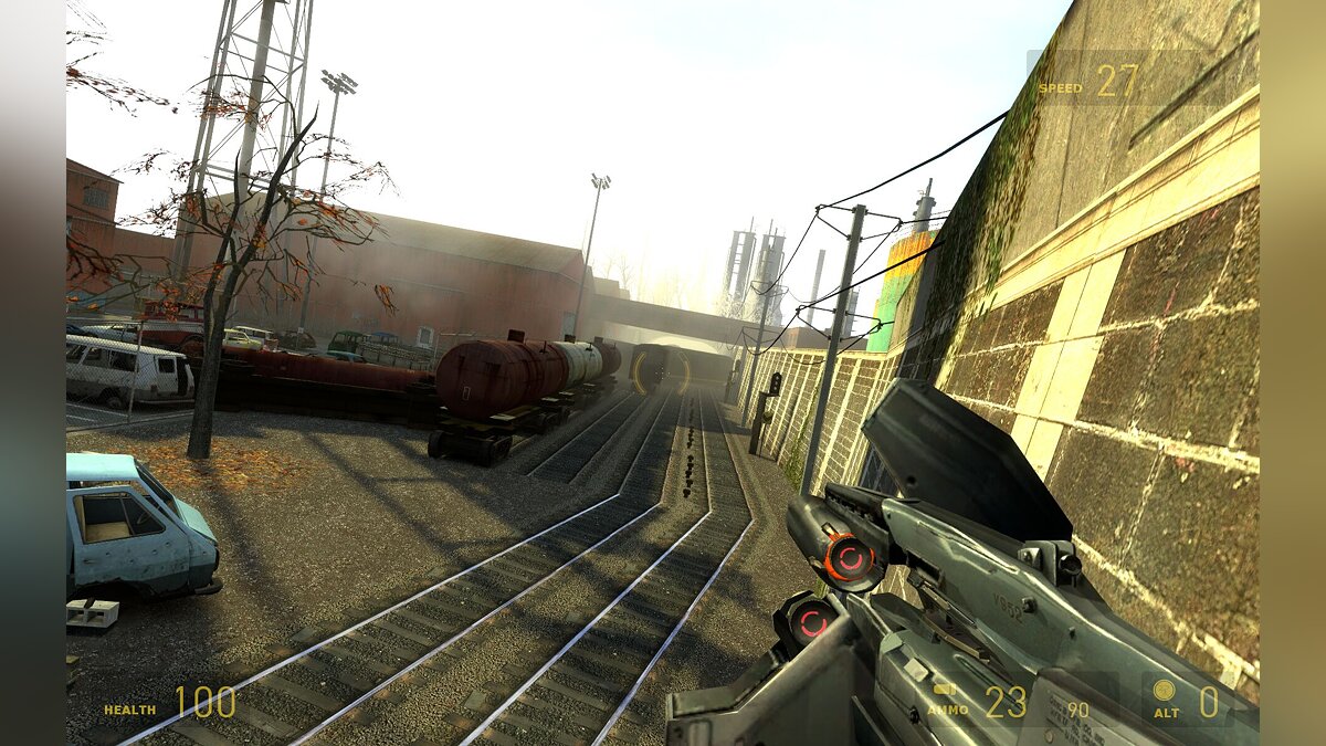 Half-Life 2 — Mobility Mod – паркур, бег по стенам и многое другое
