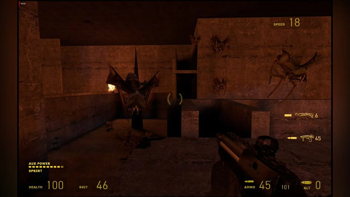 Half-Life 2 — Mobility Mod – паркур, бег по стенам и многое другое