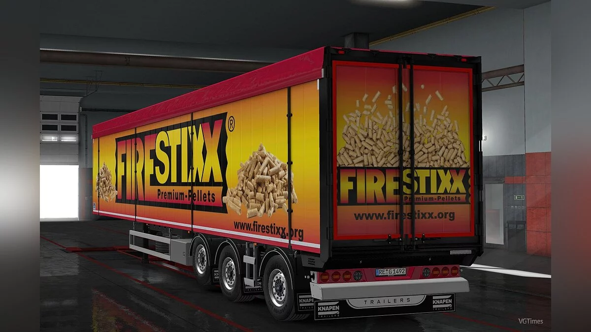 Euro Truck Simulator 2 — Пак скинов Rudis Knapen Skins v 1.0 для Knapen K100