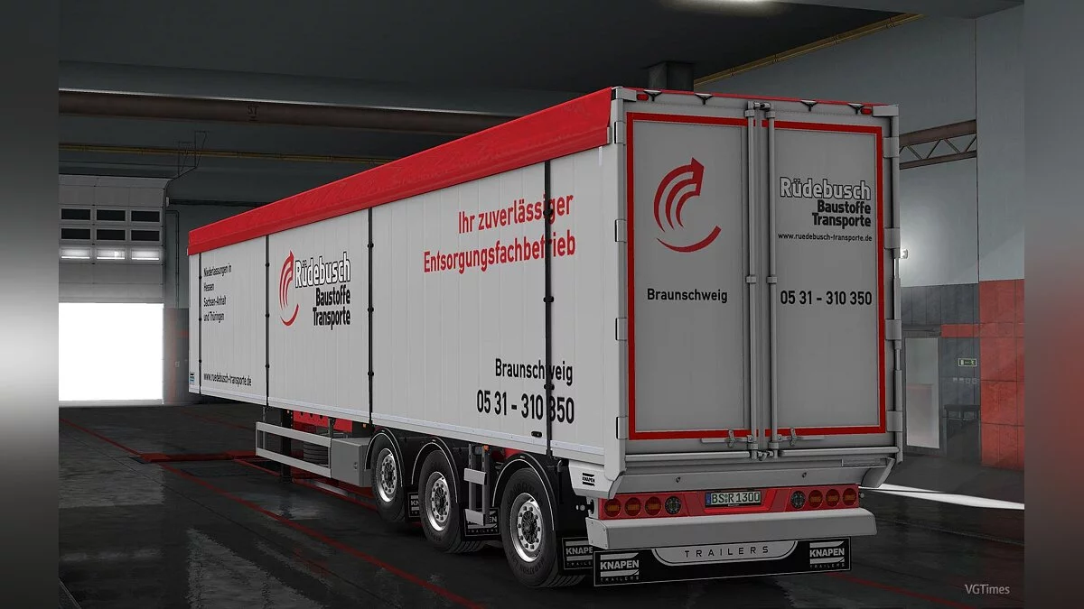 Euro Truck Simulator 2 — Пак скинов Rudis Knapen Skins v 1.0 для Knapen K100
