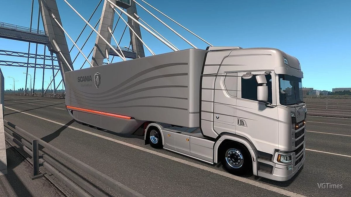 Euro Truck Simulator 2 — Трейлер Mercedes AeroDynamic
