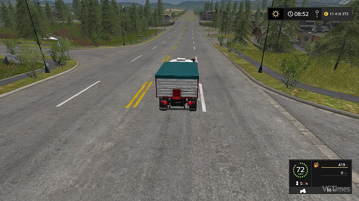 Farming Simulator 17 — Автомобиль Mercedes-Benz Zetros 1833 [1.1]