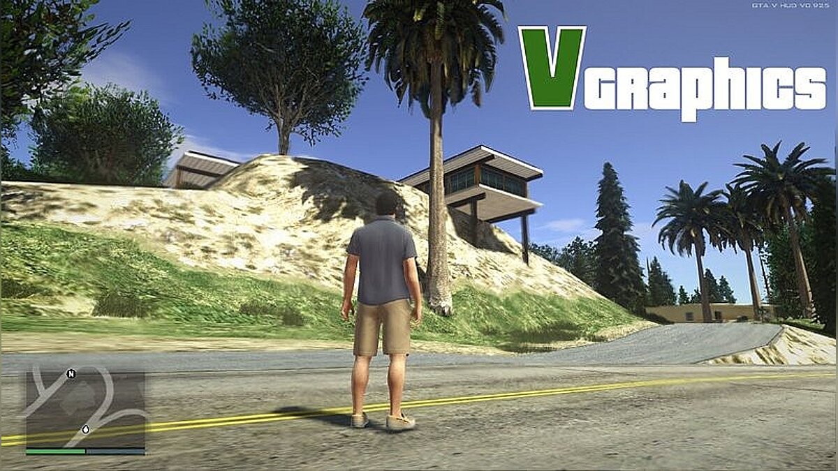 Grand Theft Auto: San Andreas — Графика как в GTA 5 (V Graphics) [1.0]