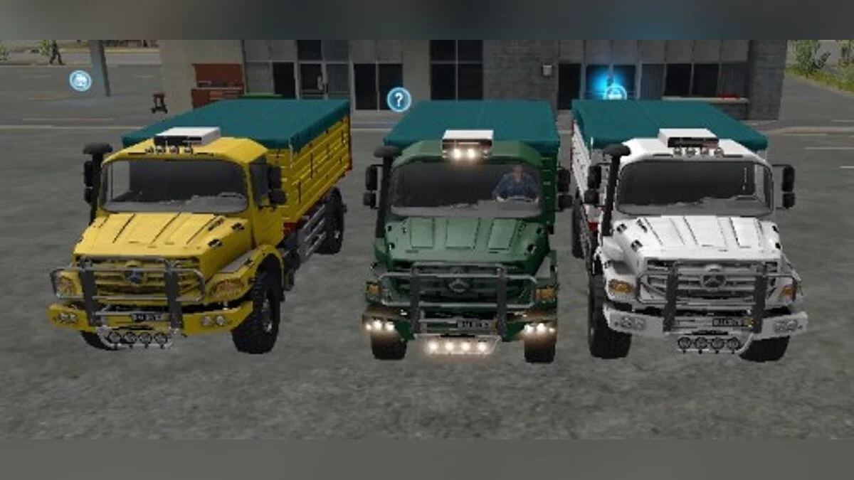 Farming Simulator 17 — Автомобиль Mercedes-Benz Zetros 1833 [1.1]